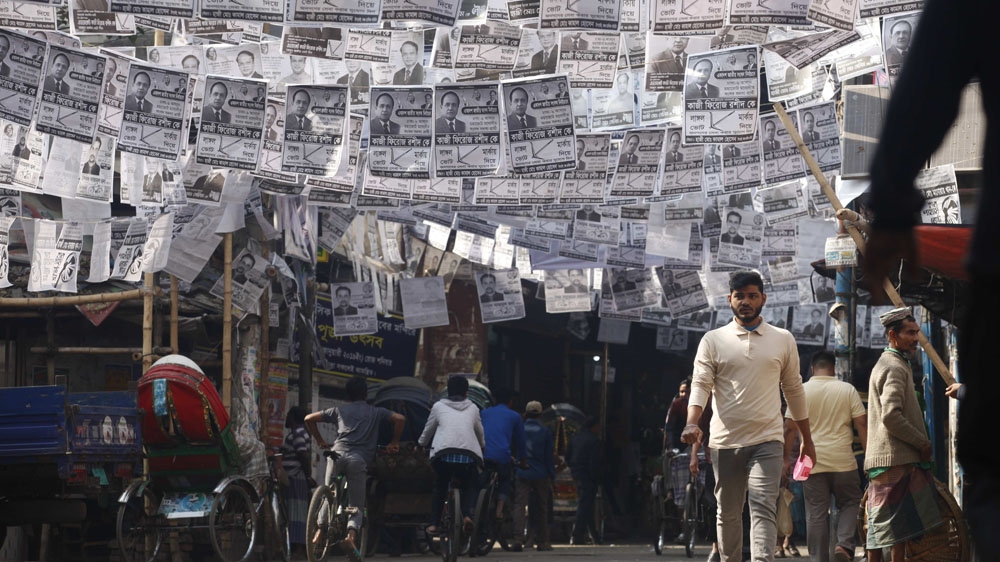 BNP has joined forces with Kamal Hossain, a leading lawyer, to remove Hasina [Mahmud Hossain Opu/Al Jazeera]