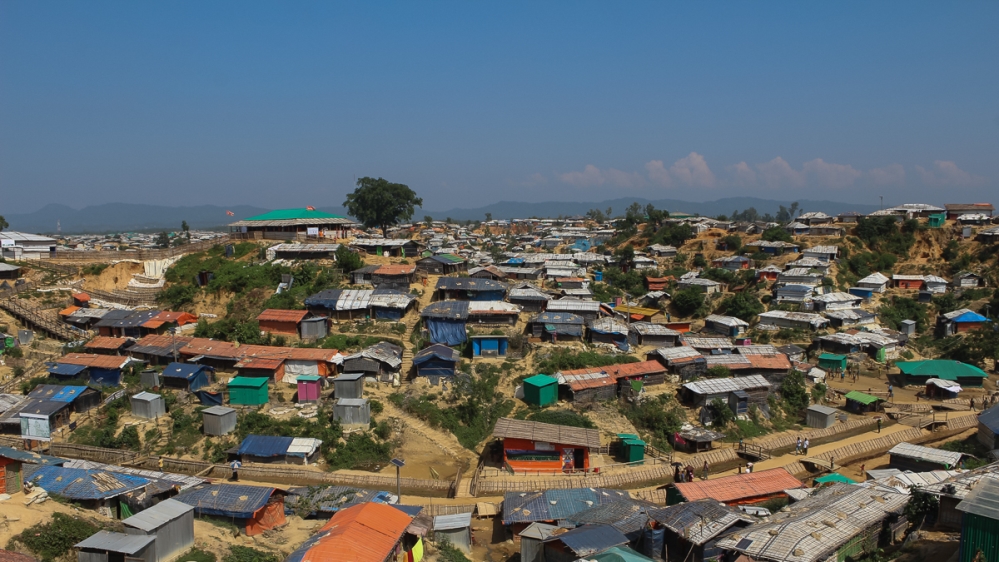 A view of the camp [Malavika Vyawahare/Al Jazeera]