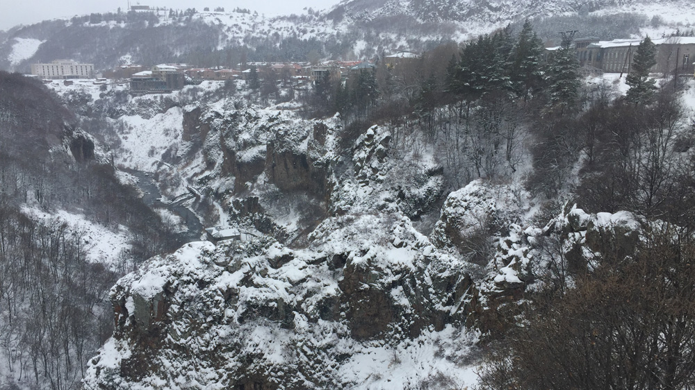The mountain ranges of the Southern Caucasus provide refuge for several endangered animal species [Glenn Ellis/Al Jazeera]