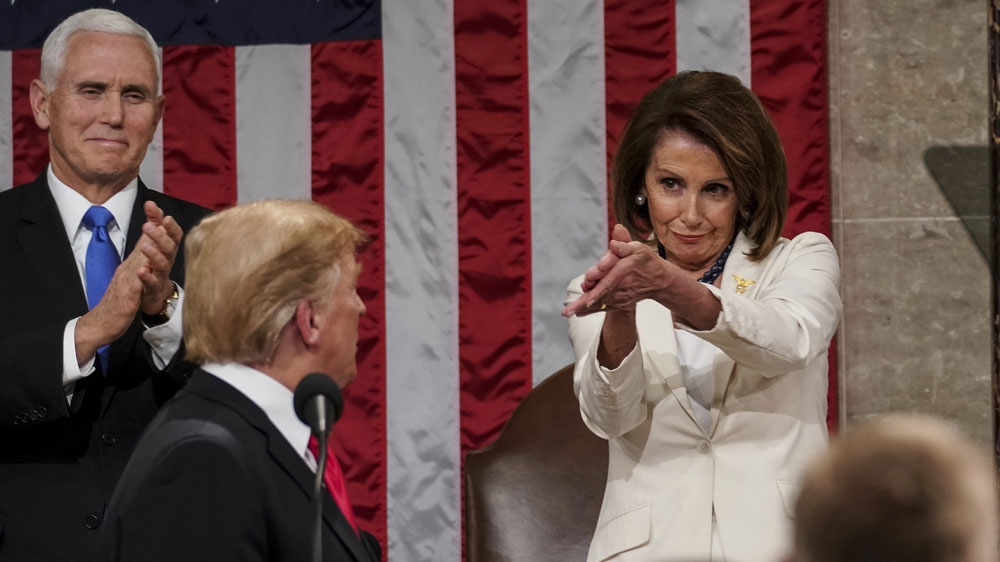 Donald Trump turns to House speaker Nancy Pelosi