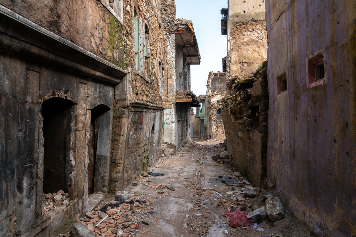 On January 22nd the Governor of Nineveh issued an order to arrest anyone caught photographing or filming the Old City of Mosul. [Emre Rende/Al Jazeera]