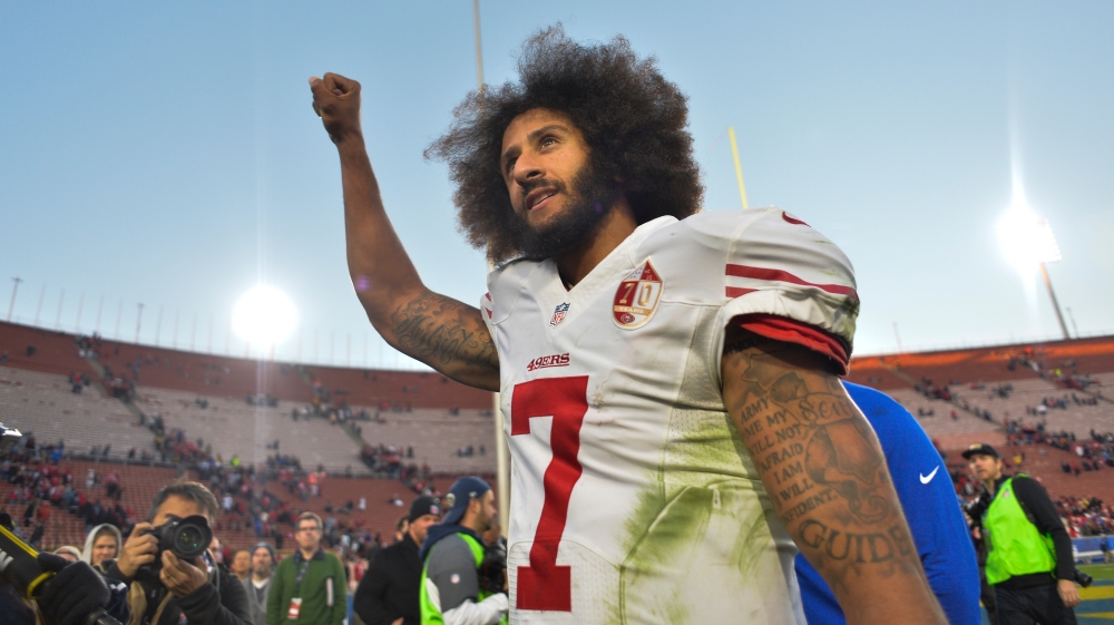 Colin Kaepernick - File photo