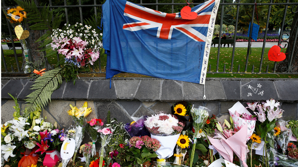 Christchurch Mosque memorial new Zealand