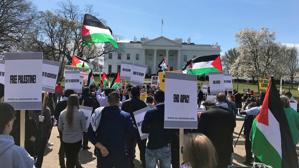 Ending AIPAC protests Washington DC