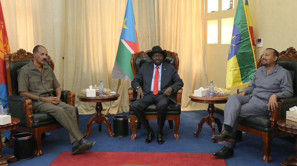 Afweki Abiy Ahmed in Sudan Reuters