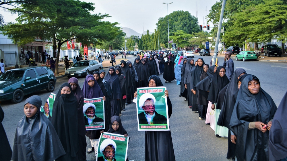 Members of the Islamic Movement in Nigeria have continued to demand the release of their leader and his wife
