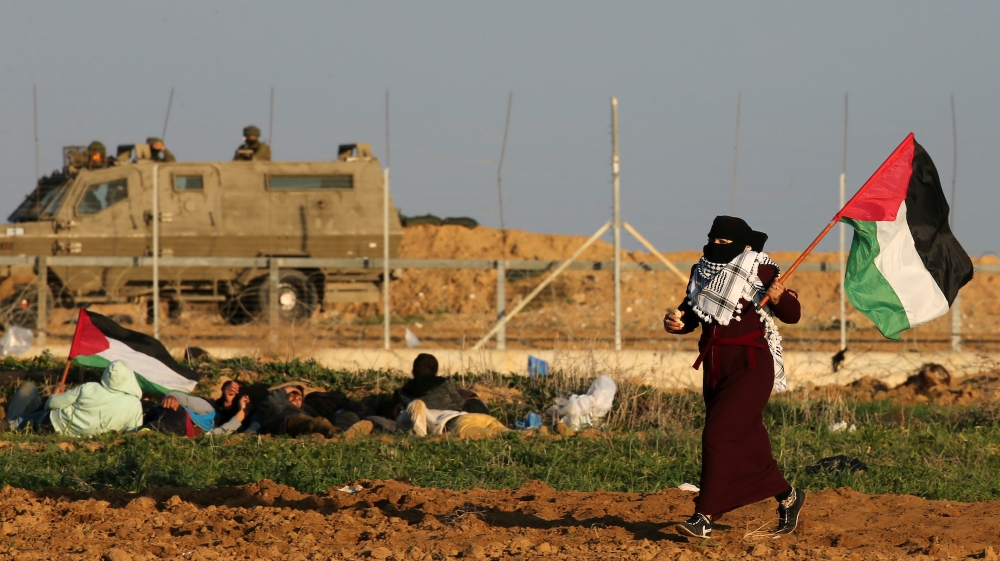 Gaza protest Reuters