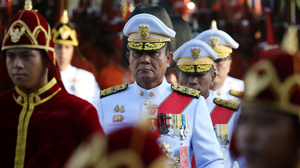 Thailand Prayuth regalia