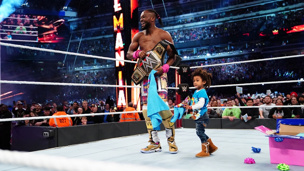 American wrestler Kofi Kingston
