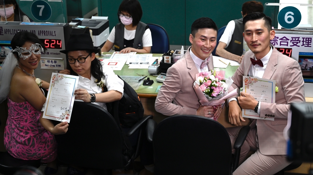 TAIWAN - POLITICS - SOCIAL - GAY - MARRIAGE