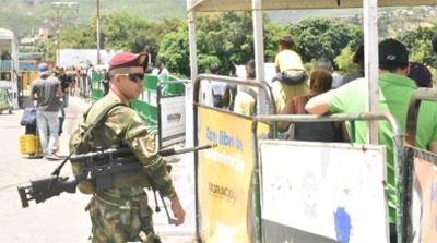 Colombian police dealt