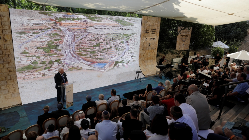US Ambassador to Israel David Friedman said at the ceremony that the excavation uncovered ‘the truth’