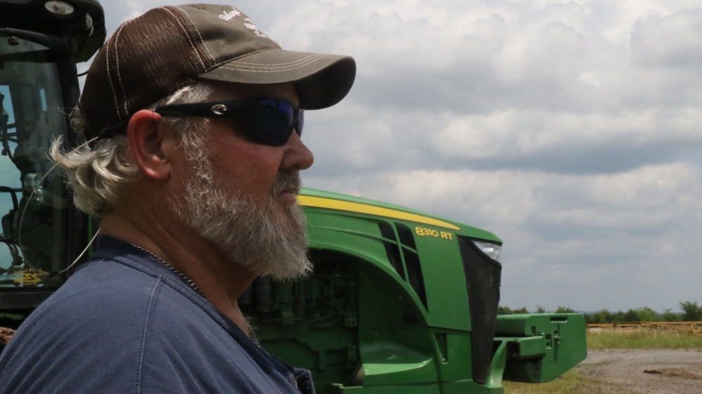Arkansas farmer Robert Stobaugh