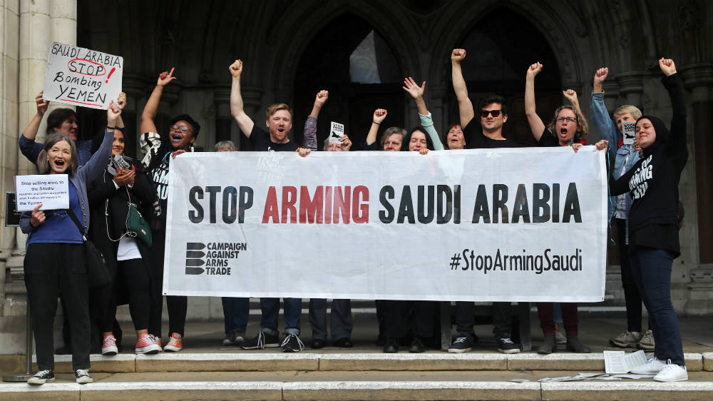 CAAT campaigners reuters