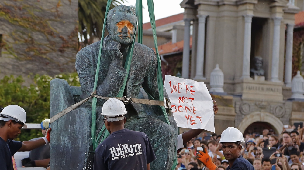 Rhodes statue