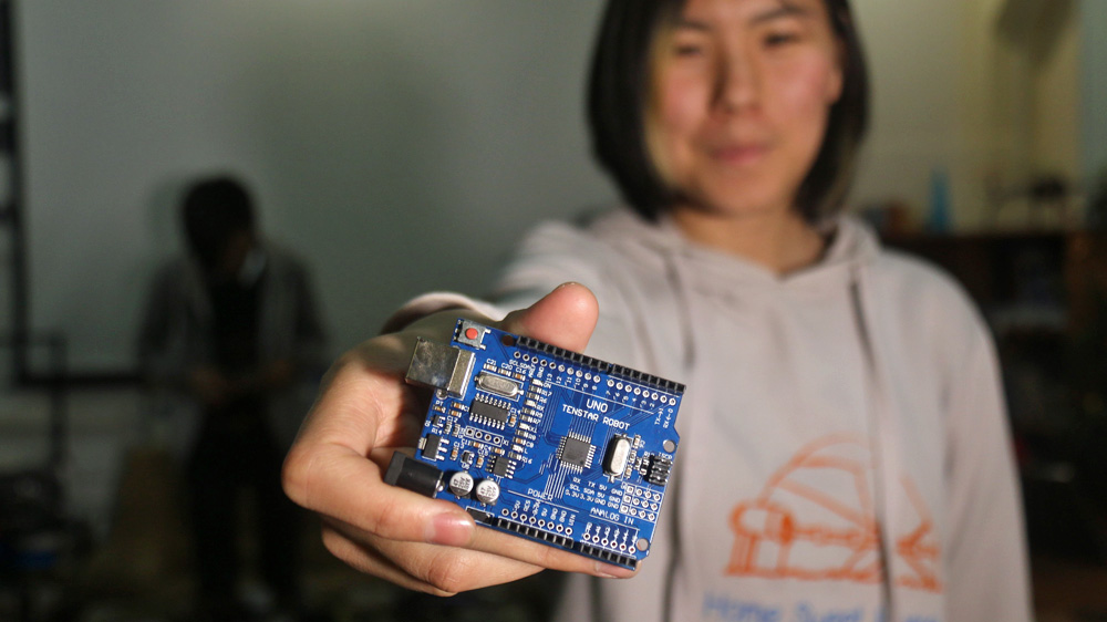 The satellite girls’ project is financed by donations made on an online crowdfunding page [The Kyrgyzstan Space Program]