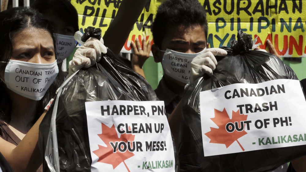 Canada trash