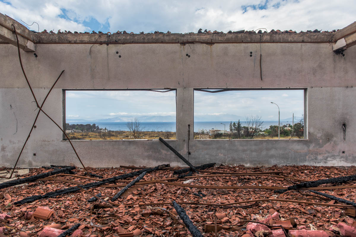 Following the fire, the government said it would provide 5,000 euros per property affected, along with some smaller sums to help urgent and telecommunication needs. The compensation for business owner