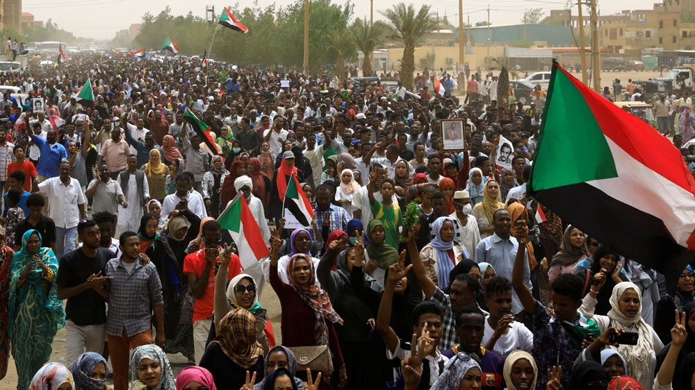 Sunday’s mass protest was the first such rally since the June 3 crackdown