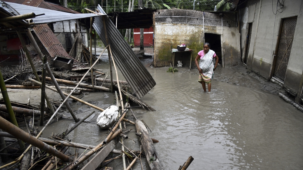 India Assam monsoon