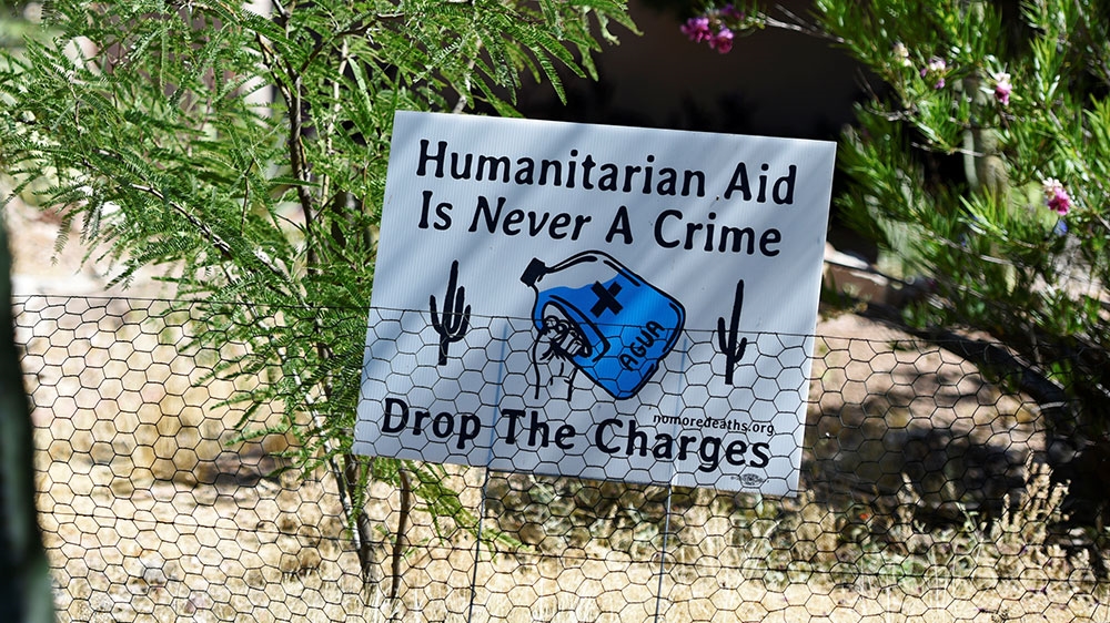 No more deaths sign