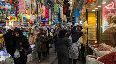 People in Iran are trying to deal with the effect of international sanctions