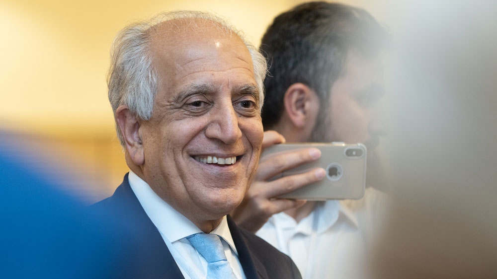 Zalmay Khalilzad, the US envoy to Afghanistan