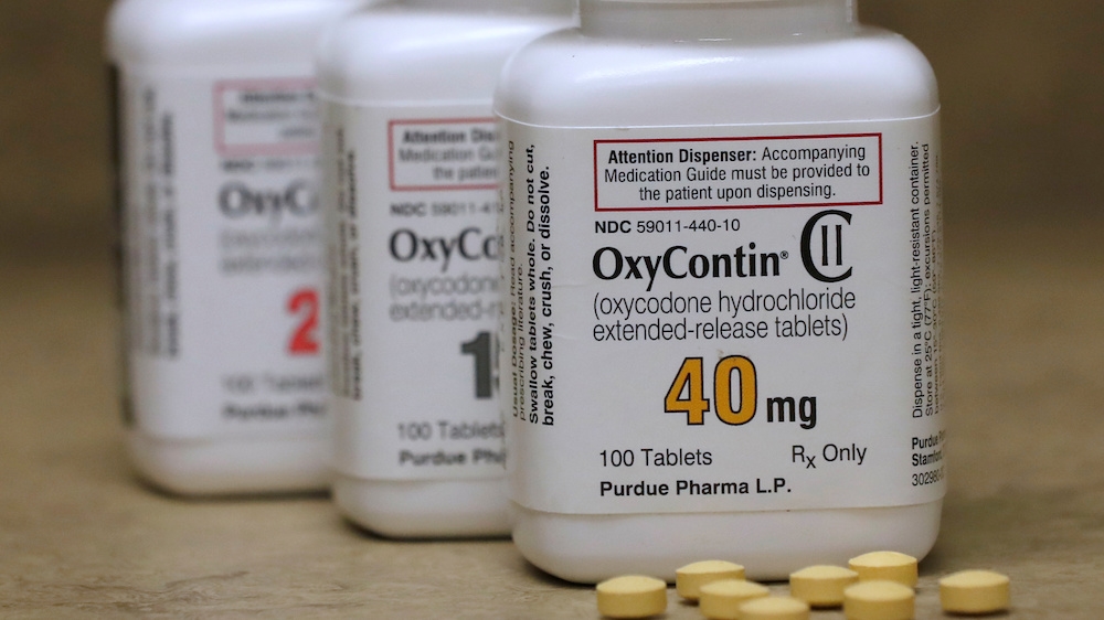 OxyContin pills, Opioid