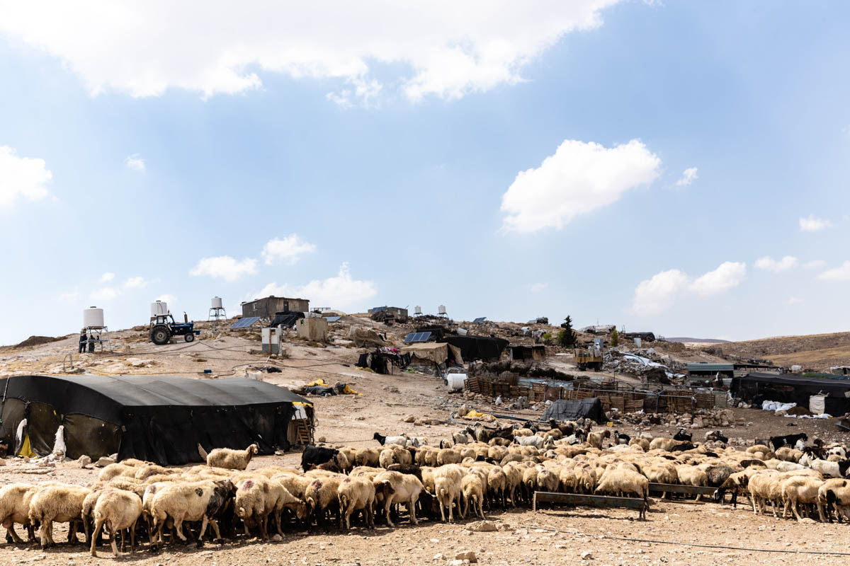 Some 1400 people live in the firing zone of Masafer Yatta.