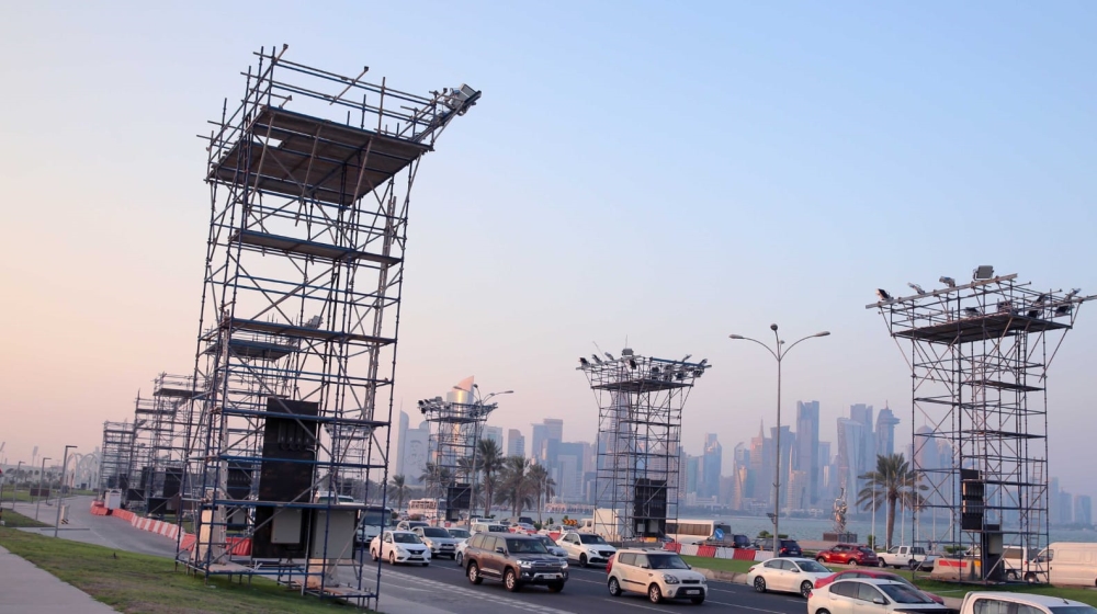 For the first time in the championship’s history, the marathon will be held at midnight along Doha’s Corniche