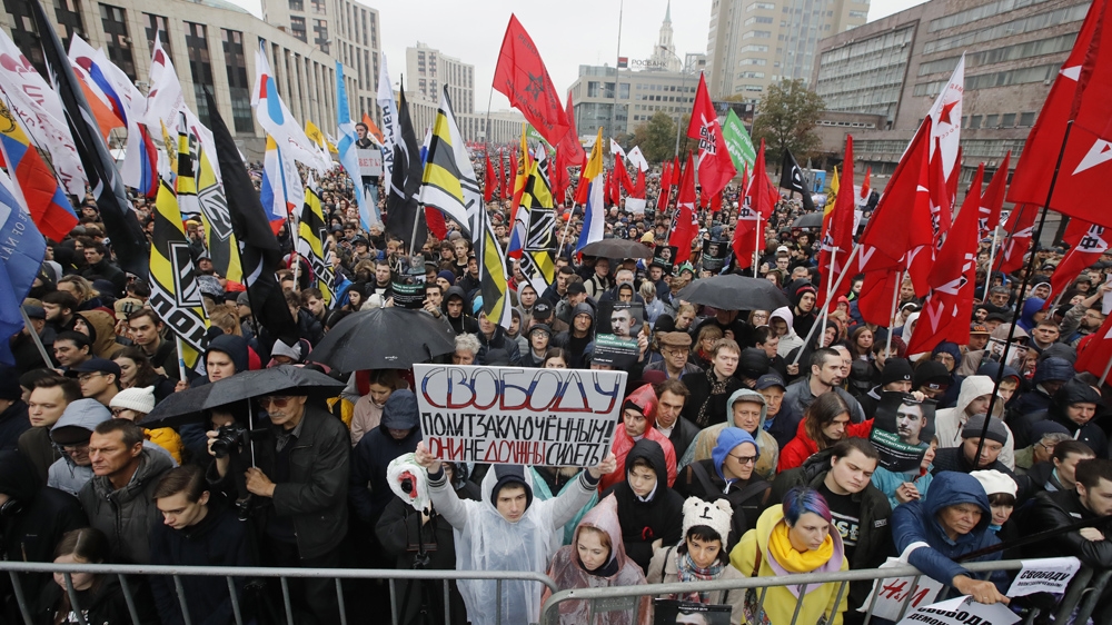Russian protest Sept 29