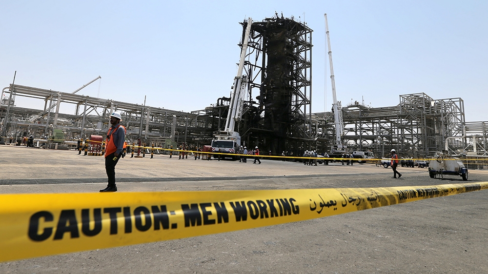 Saudi Aramco damage