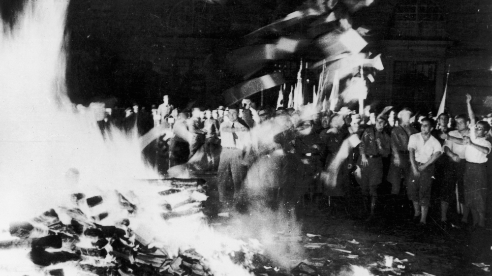 Book burning