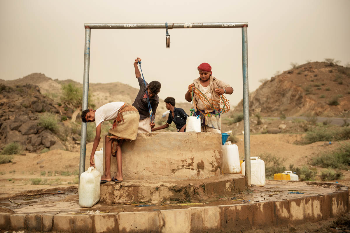 Province of Hajja, the areas most affected by malnutrition and cholera.