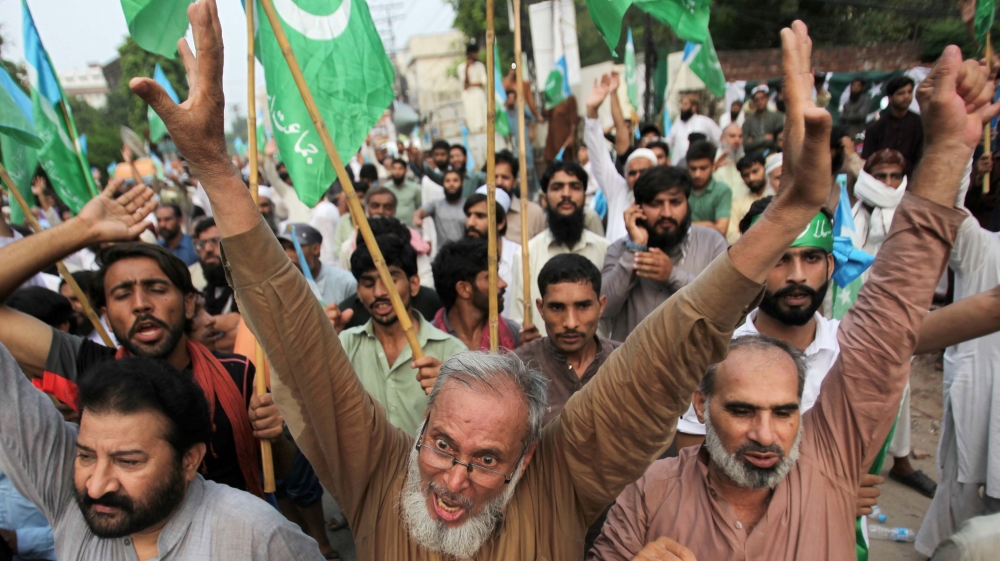 Kashmir protest