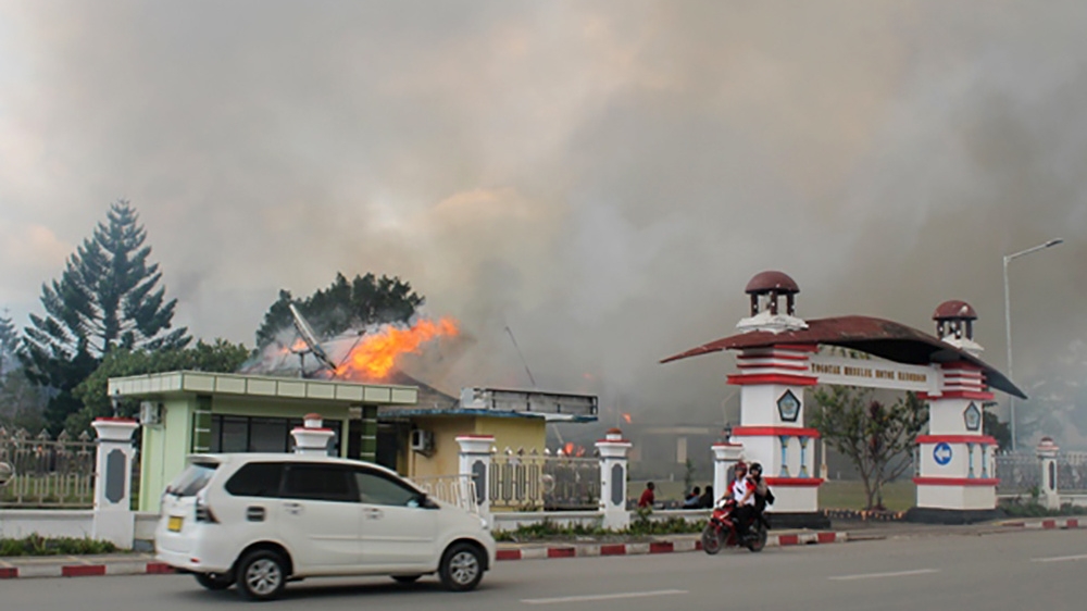 Thousands of people were forced to evacuate after deadly protests erupted in the Papua region in 2019