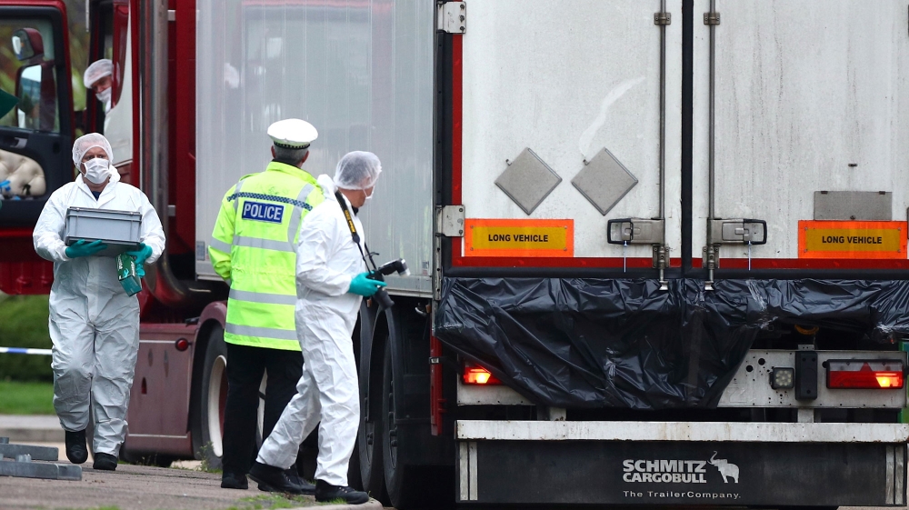 UK lorry essex