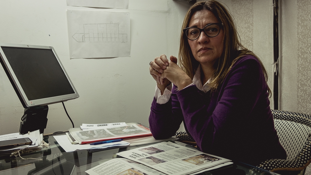 Vicky Alvarez, one of the first Colombian traders at Seven Sisters, represents traders at the Latin Village. She has been fighting for over a decade to save the community hub