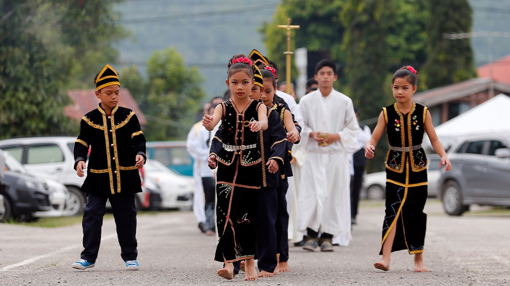 Malaysia’s Borneo states of Sabah and Sarawak have their own distinctive histories and large populations of indigenous people who are often Christian or animist.