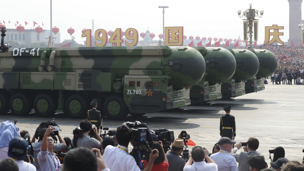 DF 41 missiles - China