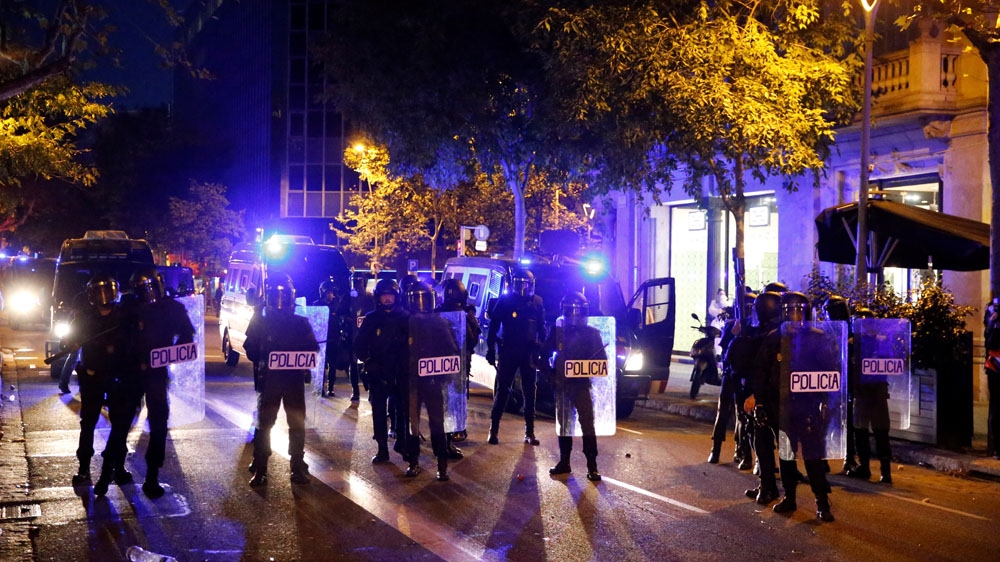 Barcelona protests