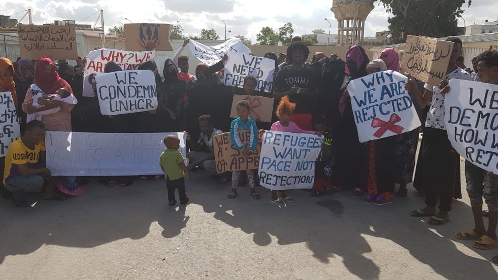 Libya protest GDF