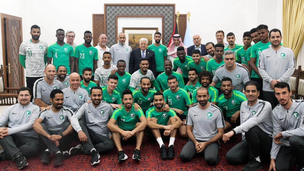 Saudi football team