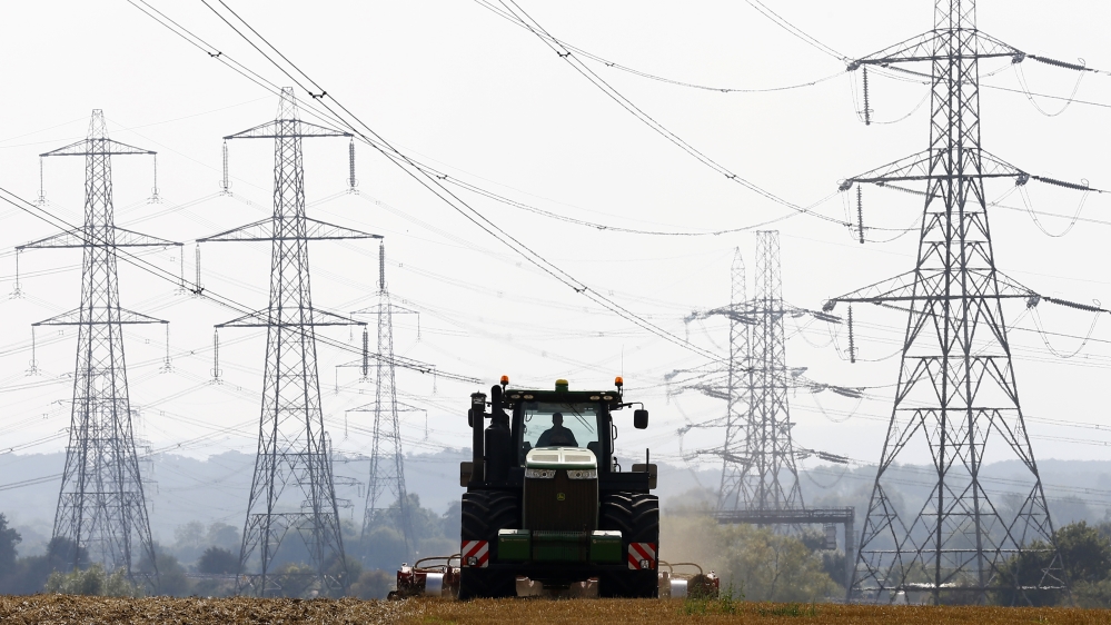 UK electricity pylons