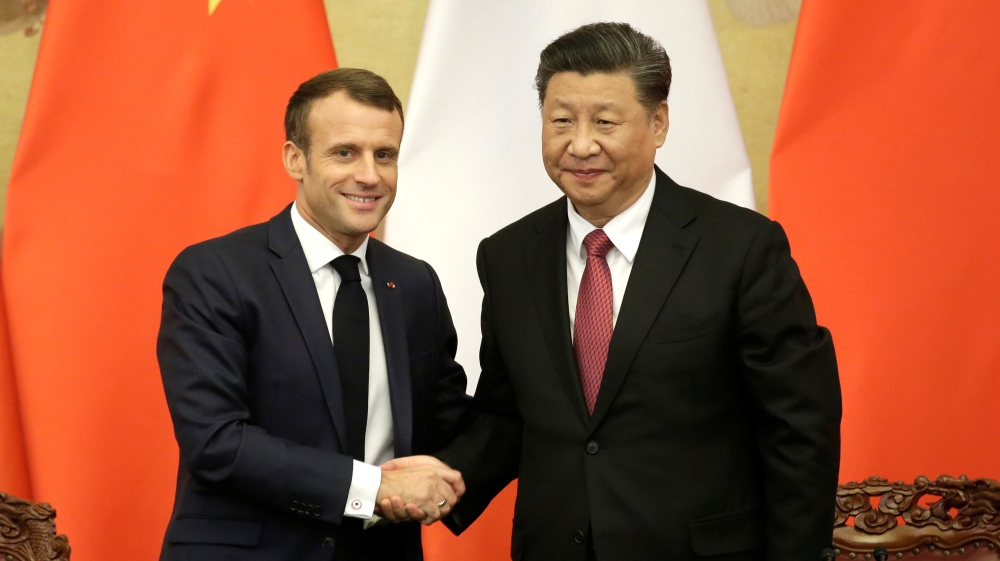 Macron and Xi