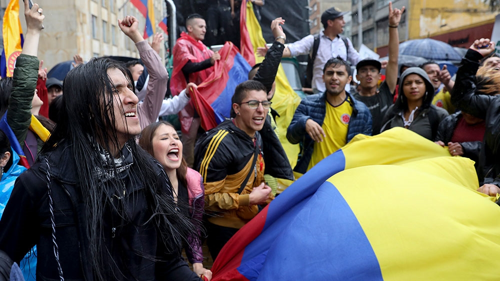 Colombia strike