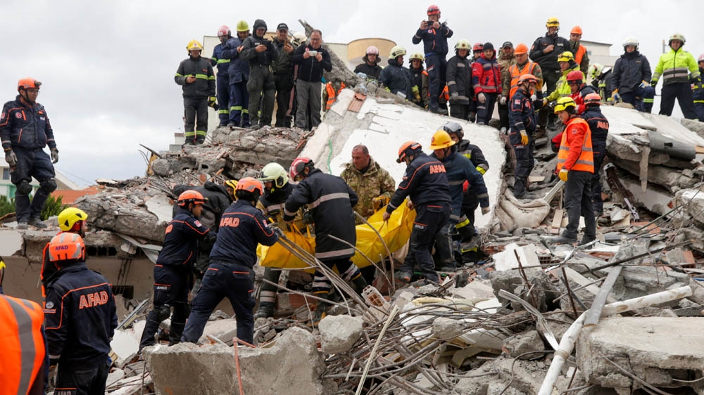 Search efforts continue in Albania following Tuesday’s magnitude 6.4 quake