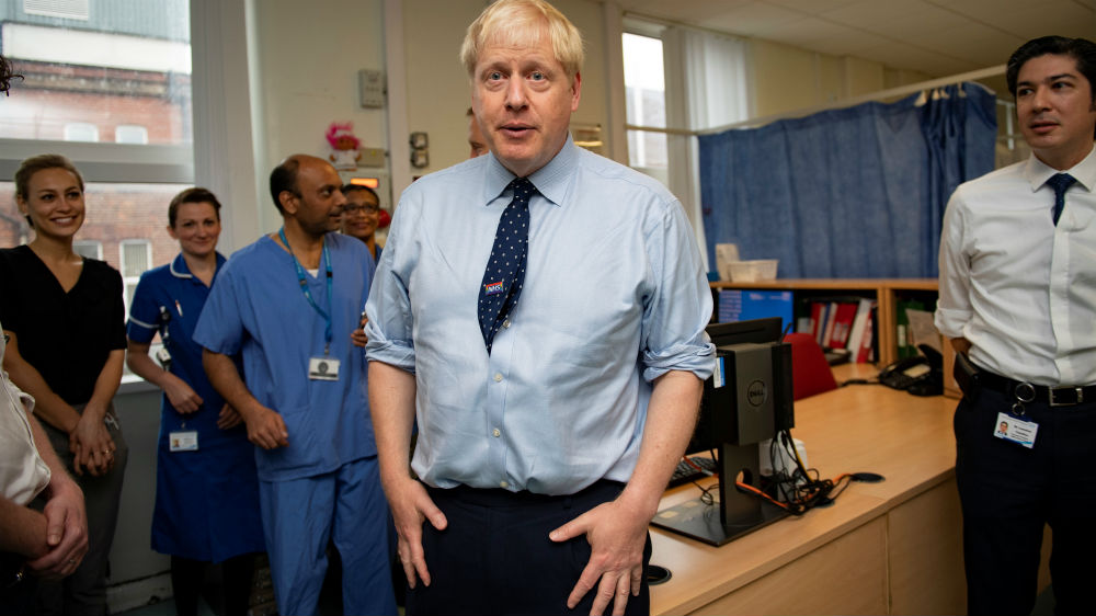 Boris in hospital - reuters