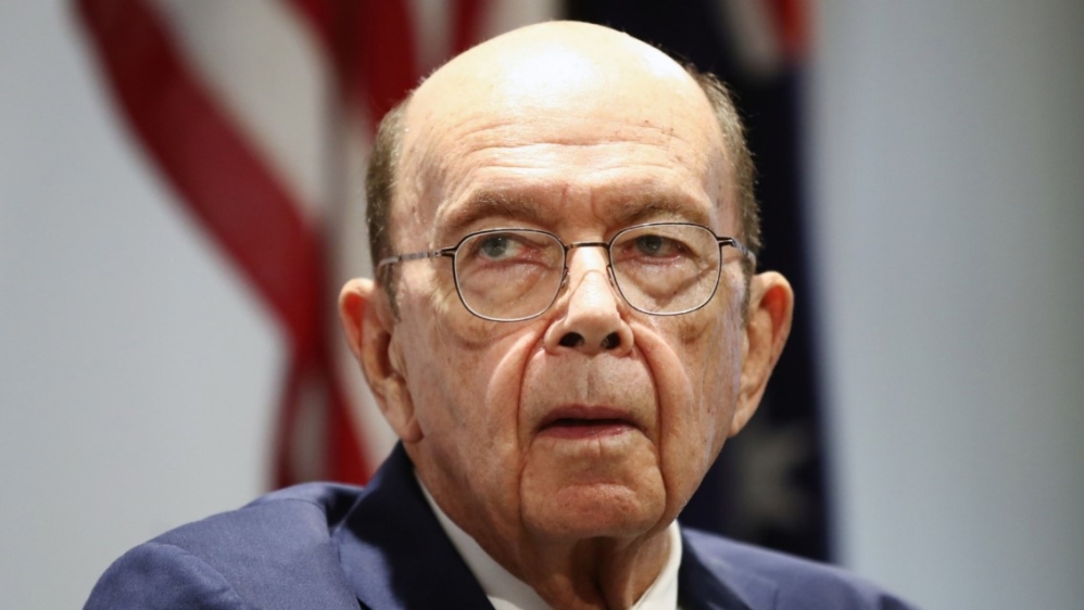 US Commerce Secretary Wilbur Ross (Bloomberg)