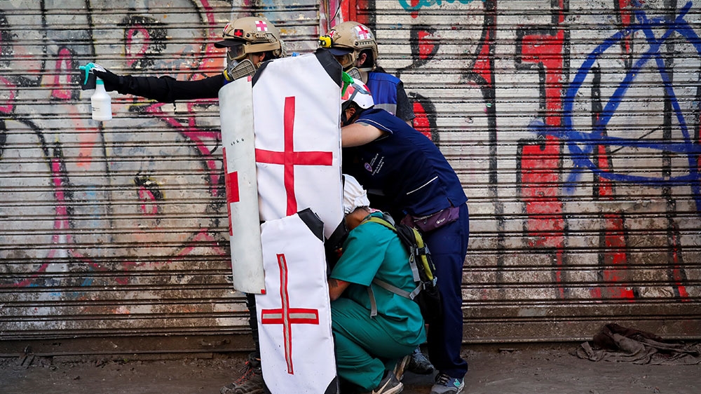 Chile medics